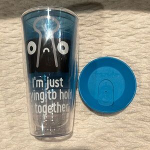TERVIS tumbler “I’m just trying to hold it together” nwt 24 oz with lid